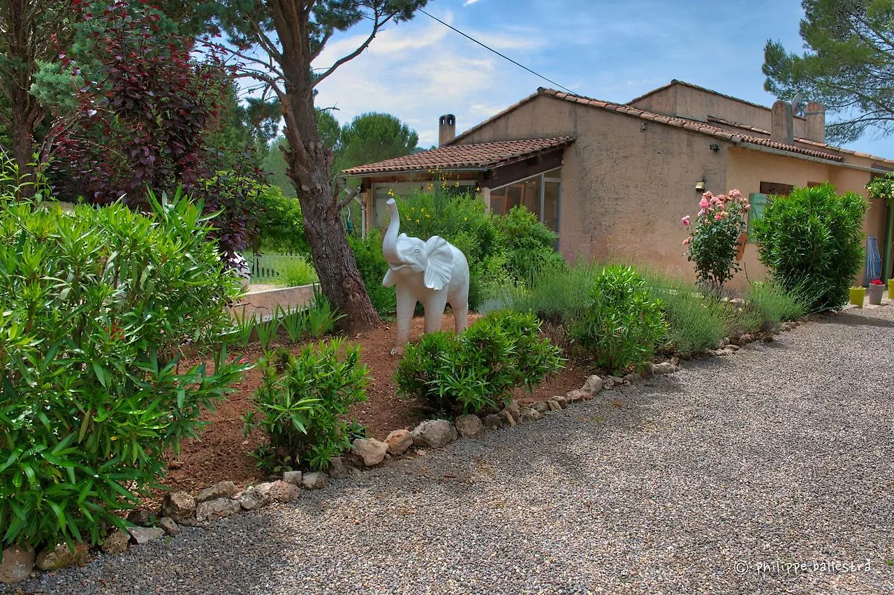 Bed & Breakfast Villa La Musardiere Villecroze